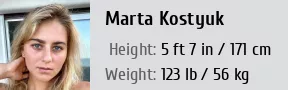 Marta Kostyuk Height Weight Size Body Measurements Biography