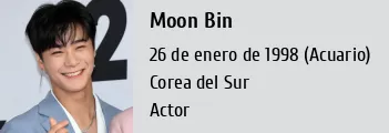 Moon Bin Estatura Altura Peso Medidas Edad Biograf A Wiki