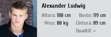 Alexander Ludwig • Altura, Peso, Medidas do corpo, Idade