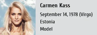 Carmen Kass - Age, Family, Bio