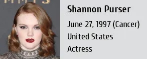 Shannon Purser, Stranger Things Wiki