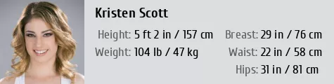 Kristen Scott Height Weight Size Body Measurements Biography Wiki Age