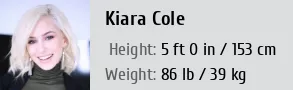 Kiara Cole Height