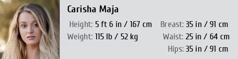 Carisha Maja Height Weight Size Body Measurements Biography Wiki Age