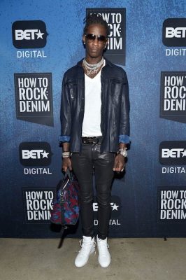 Young Thug At The BET How To Rock Denim In August 2016 266x400 